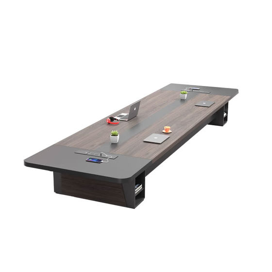 Office meeting table long table simple and modern long table conference room table and chair combination furniture large -scale employee training table