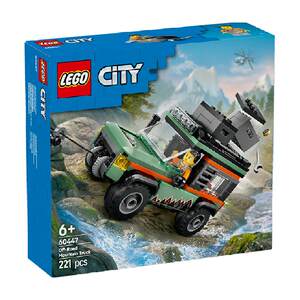 
LEGO 4x4 mountain off-road vehicle 60447 children's building block toy [6 warehouse authentic goods]