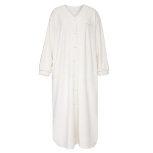 
Xuanliang light luxury nightgown for women winter plus velvet coral velvet nightgown thin velvet pajamas island velvet high-end home clothes