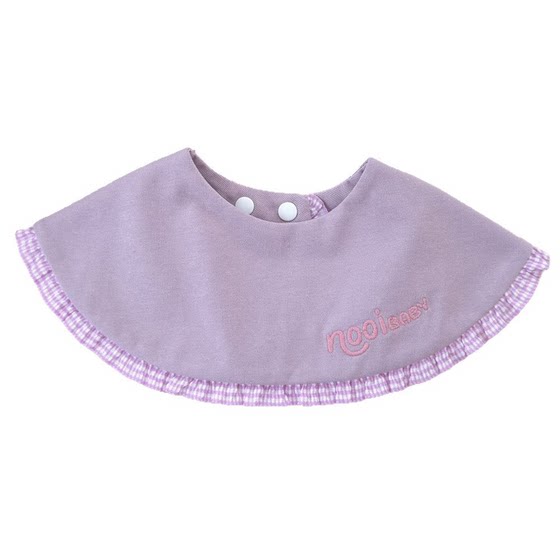 
ins wind piping baby bibs type A pure cotton baby saliva towel summer absorbent bib lace double-sided feeding towel