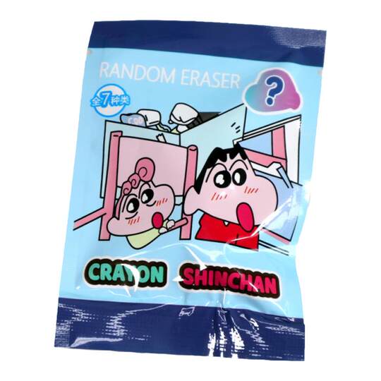 Crayon Shinchan Blind Bag Eraser Set | Cute Cartoon Stationery Gift