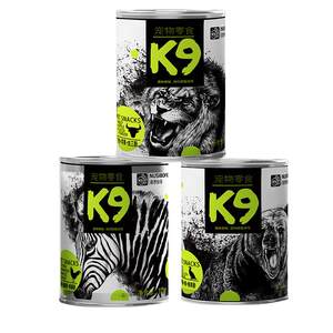 
K9 dog can 375g snack can main food companion wet food forest exploration daily can young, elderly, large and small dogs