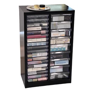 a4 nail art storage cabinet flat-bottomed drawer-type nail polish file cabinet makeup baking multi-layer storage and finishing cabinet steel