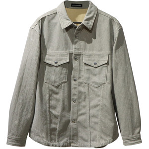 PEACEBIRD Men's 2026 New Spring Domestic Purchasing Outerwear Shirt B1CHG1613/B1CHG1613L2