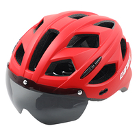 Giant Bicycle Helmet With Goggles | Mountain Road Bike Riding Equipment