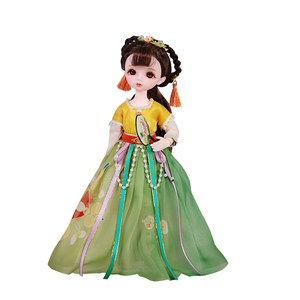 
German Victory Doll Little Angel 28cm Girl Ancient Style Ancient Costume BJD Simulation Toy Makeup Princess June 1st Gift