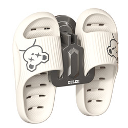 Delixi suction cup bathroom slipper rack wall-mounted