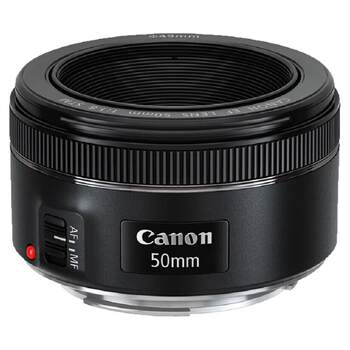 Canon 50mmf/1.8 Three -generation Small Physusement SLR

