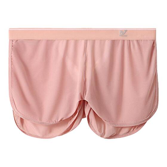 The new ice silk mesh home pants Men's summer pajamas fast dry sports fitness buttocks men's shorts Ara pants