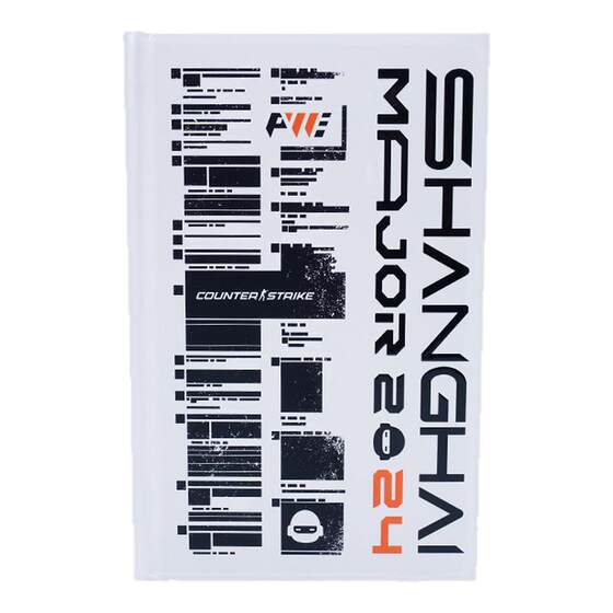 
CS Shanghai Major Theme Laptop Business 2024 New Learning Conference Record Book CSGO Peripheral Book