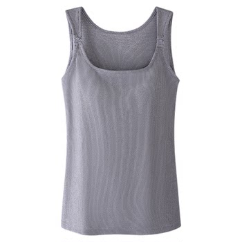 
Muqian Nursing Vest No Underwear Thin Can Go Out Maternity Bra Special Nursing Clothes for Pregnancy and Postpartum Breastfeeding