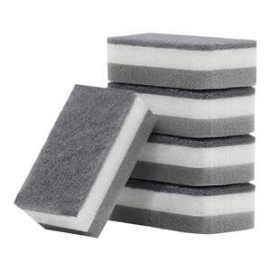 
Dishwashing sponge magic cleaning cloth kitchen double-sided cleaning pot brushing bowl brushing artifact housework sponge block