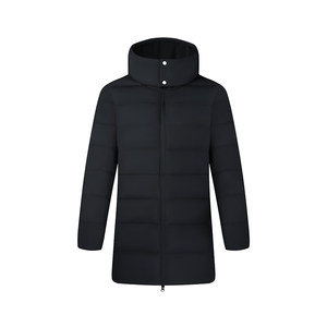 361 Mid-Length Down Jacket Women's 2026 Autumn and Winter Women's Aegis Saudi Silver Warm Hooded Down Jacket Women