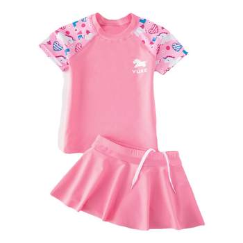 Children's swimsuit new split sunscreen fast dry
