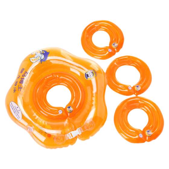 Dr. Ma Baby Swimming Ring Baby Neck Ring Single Ring Newborn Integrated Neck Ring 0-12 Months Skin friendly Authentic