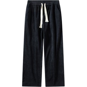 
Matyou corduroy pants men's spring and autumn plus velvet loose straight sports pants casual trousers trendy