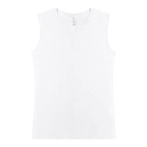 
Men's outer wear American heavyweight waistcoat sleeveless T-shirt vest men's summer fitness sports pure cotton round neck loose bottoming