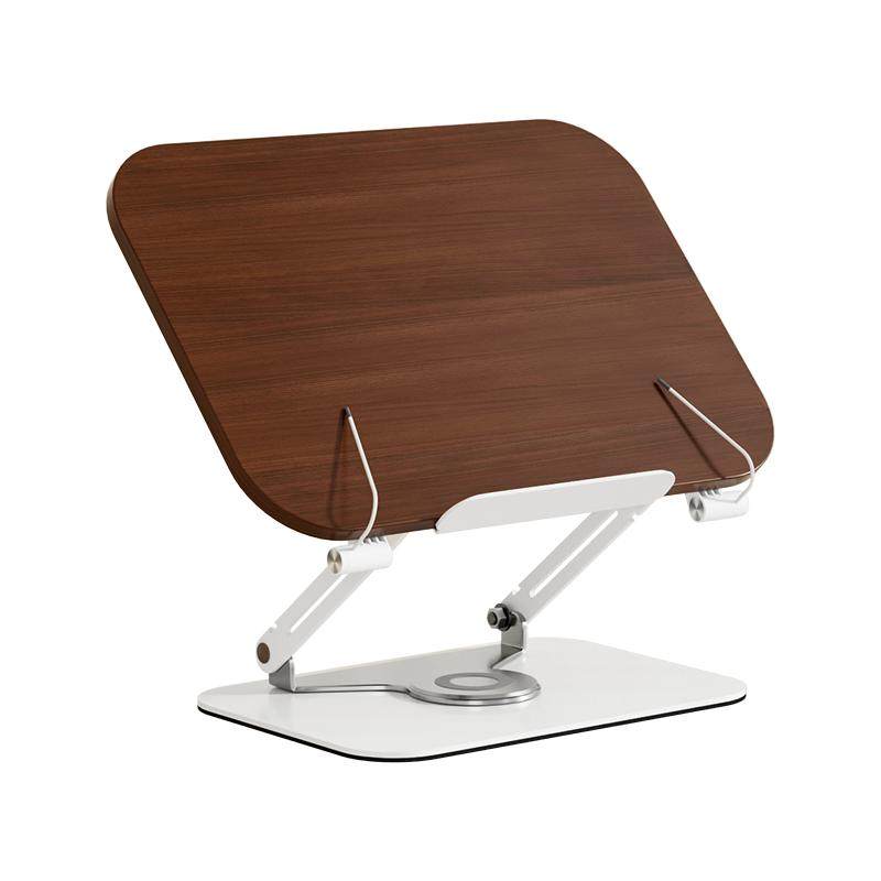 Boekenstandaard om te lezen, leesstandaard met 360° draaibare sokkel, kookboekstandaard, verstelbare boekhouder met elastische zijklemmen, voor bladmuziek, zwaardere boeken, laptop Boekenstandaard om te lezen, leesstandaard met 360° draaibare sokkel, kookboekstandaard, verstelbare boekhouder met elastische zijklemmen, voor bladmuziek, zwaardere boeken, laptop