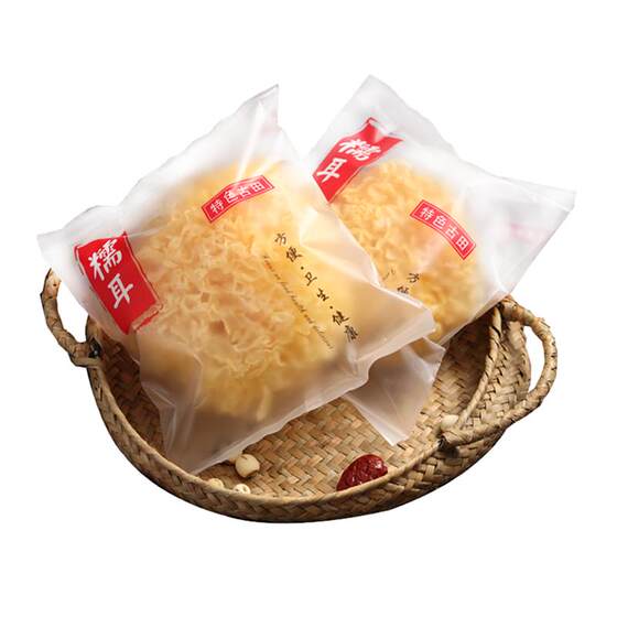 
Gutian Glue Tremella Dried Goods Fujian Sulfur-free Glutinous White Fungus and Lotus Seed Soup for Pregnant Women Ugly Ear and Snow Fungus Independent Small Packages