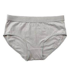 Underwear pure cotton Simple Women's Blue Peninsula grateful to the basic solid color student pants head, waist breathable and comfortable