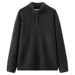 
Wang Anyu's same style as Semir sweater for men's winter half-pallet turtleneck sweater with wool 2025 new basic sweater