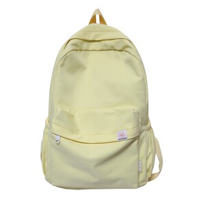 
Hua Xi authentic Su Zaizai same style bag yellow backpack backpack female junior high school high school girl school school girl school school school school school