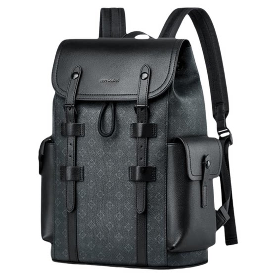 Septwolves Business Backpack Men's 2026 New Large Capacity Travel Bag Student School Bag Commuting Computer Backpack