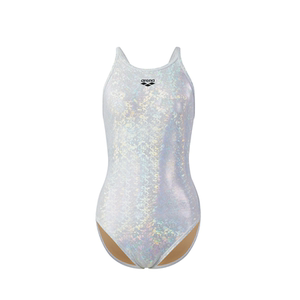 
arena Arena women's fitness sports micro-glitter eye-catching suspender one-piece triangle bikini vacation swimsuit