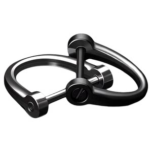 
Metal men's anti-lost 8-character horseshoe buckle car key chain stirrup mouth D-character car remote control connection ring