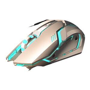 
Wireless mouse silent game e-sports mechanical macro wired desktop laptop office charging model