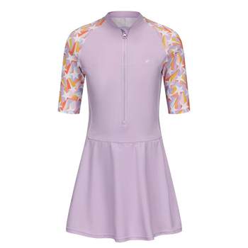 Decathlon girls' body dress swimsuit