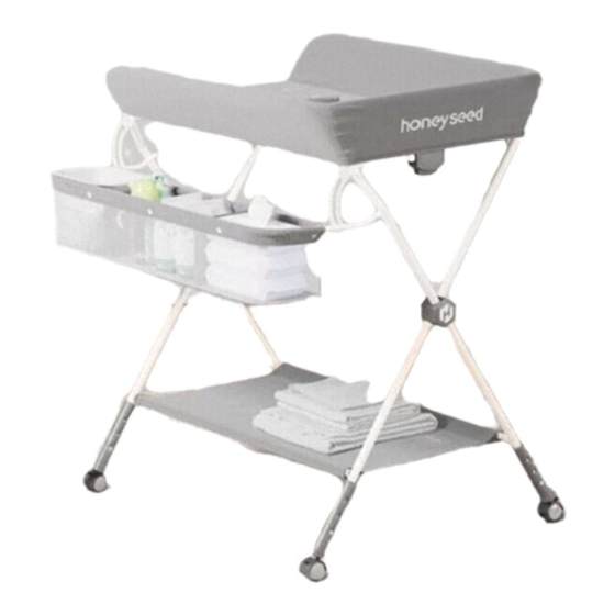 
honeyseed diaper table mother and baby flagship baby care table multifunctional foldable bath baby's favorite