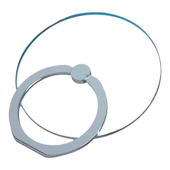 Mobile phone case ring buckle mobile phone bracket transparent crystal ring 360 degree rotary paste desktop metal finger buckle male and female finger buckle glass mobile phone ring buckle people desktop support frame