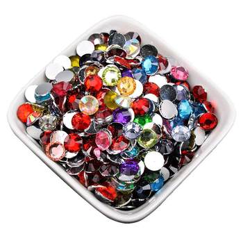 Flat -bottom mobile phone case rhinestone violent bear paste diamond
