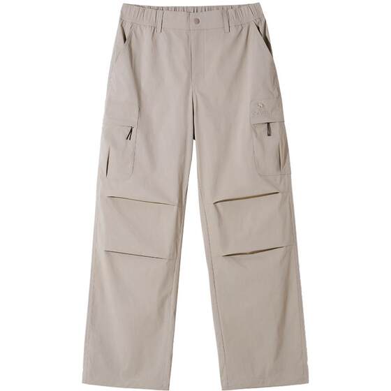 Camel Men's 2026 Spring and Summer New Mountain and Sea 2.0 Cloud-Sense Overalls Cool-Feeling Quick-Drying Paratrooper Pants Loose Stretch