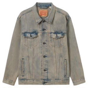 
Levi's 25th Autumn and Winter New Men's American Retro Washed Old Casual Denim Jacket Jacket