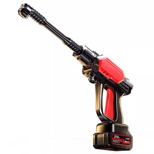 
Wireless lithium battery car washing machine for household brushless high-pressure water gun portable charging powerful floor washing machine ultra-high pressure washing machine