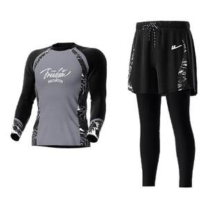
Huili men's swimsuit jellyfish suit men's long-sleeved trousers diving suit summer sun protection surfing suit hot spring