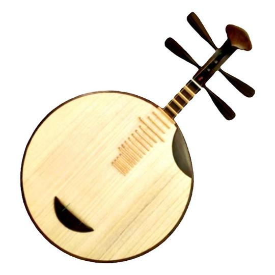 【週末セール！】月琴　民族楽器　中国 月琴 - エボニー＆シカモア材の京劇楽器 - 初心者から上級者まで
