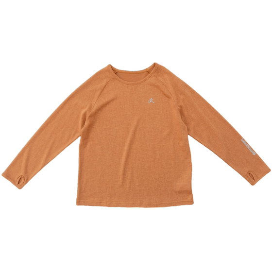 
ppapa running men cotton and linen quick-drying breathable sports loose long-sleeved children's t-shirt 813808