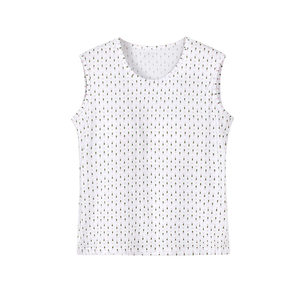 
Anti-bulge vest for middle-aged and elderly people, pure cotton summer with breast pads, no need to wear bra, mother's underwear, old lady's undershirt
