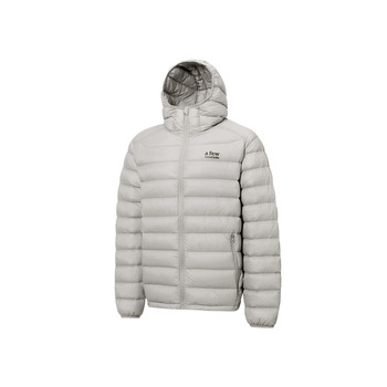 90 white duck down lightweight winter rib down jacket
