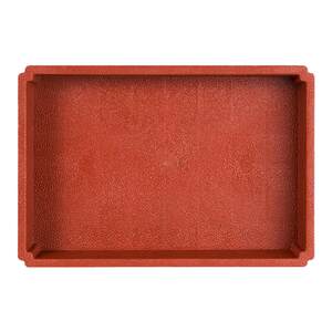 Flower pot tray rectangular scrub resin thickened plastic basin holding water trays flower pot pot base pallet bonsai flower plate