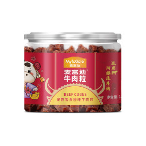 Macofodi beef grain 180g dog snack Teddy Golden Mao Samoyed dog training pet snack