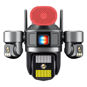 
Outdoor surveillance camera 360 degrees no blind spots wifi dual lens mobile phone remote home indoor 4g high definition machine