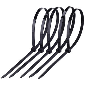 Nylon Plastic Black Tie high -strength strap line rope lace 10*300 tie fixed buckle