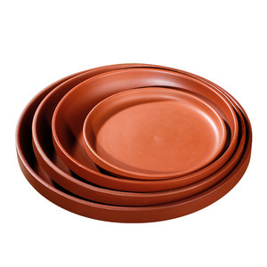 
Purple sand tray water connection tray pad tray supporting ceramic chassis mobile tray succulent plant flower pot tray