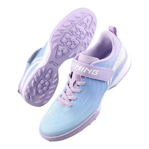 Little Li Ning Children's Football Shoes Boys TF Broken Spike Cutting Lightweight Velcro Primary School Student Training Shoes Girls
