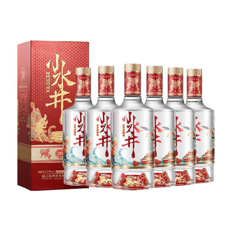 四川水井坊 500ml 38% 38度水井坊酒- 京东