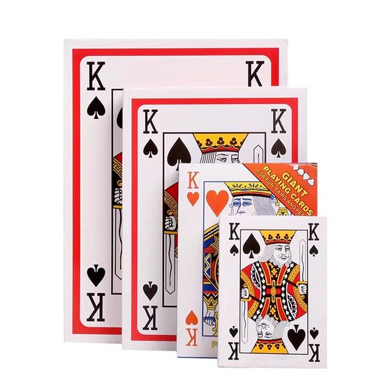 
Super big poker 16 times children's magic extra large card marriage and bride card game props